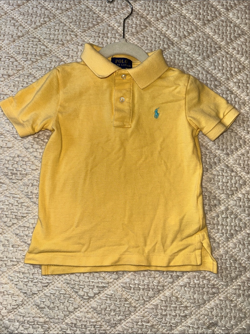 Ralph Lauren Boy’s Polo Shirt - Corn Yellow- Size 3T